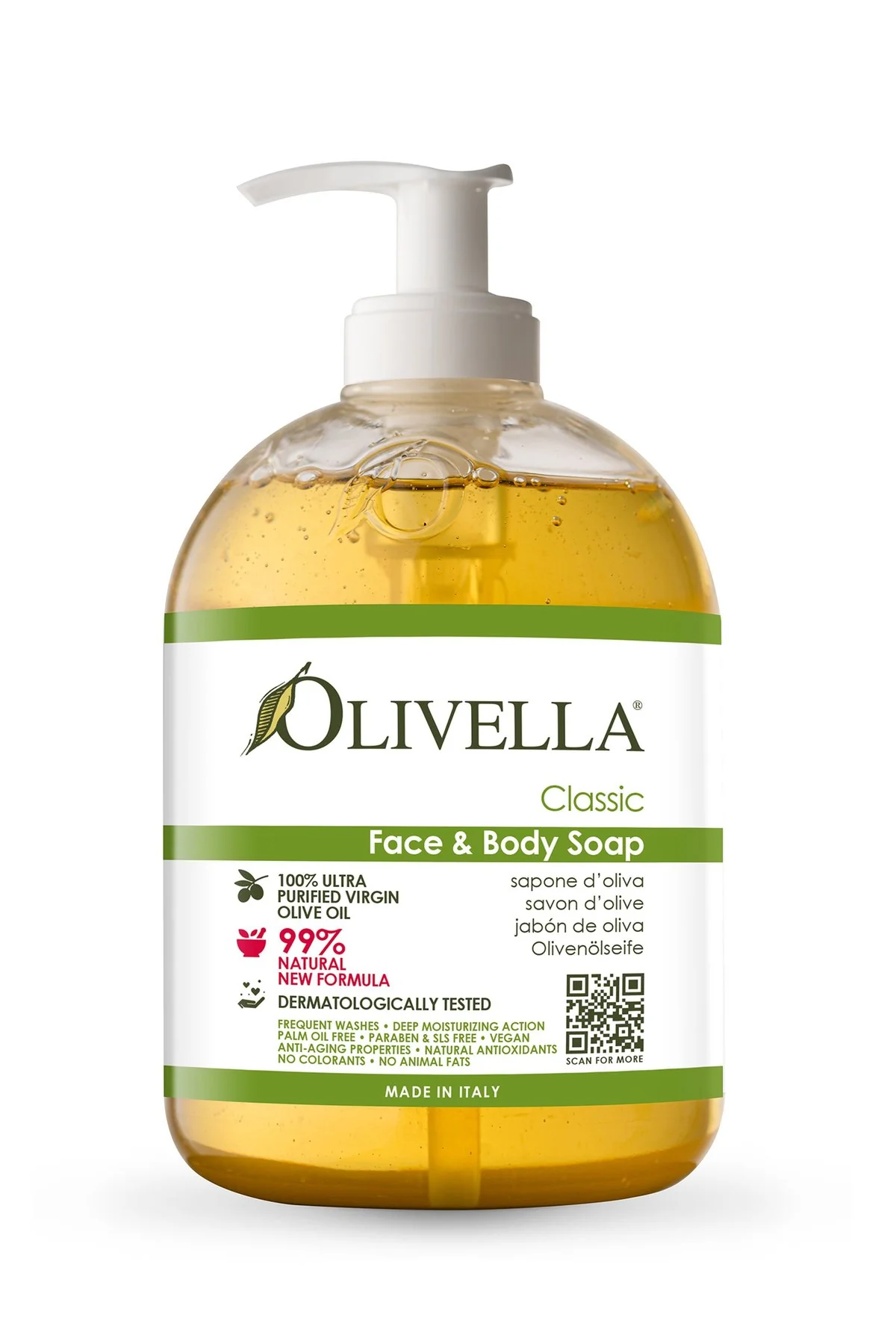 Olivella Face & Body Soap - Classic