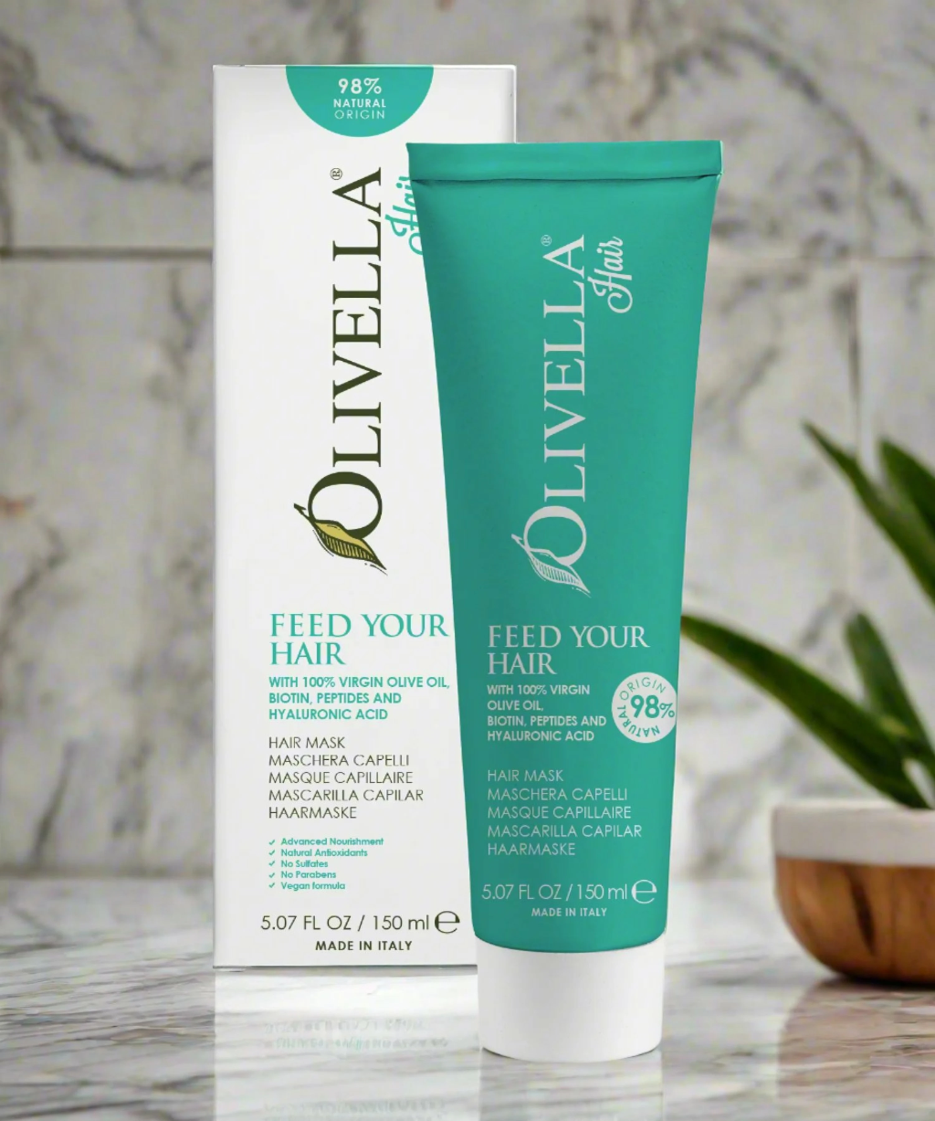 Olivella Hair Mask front of tube