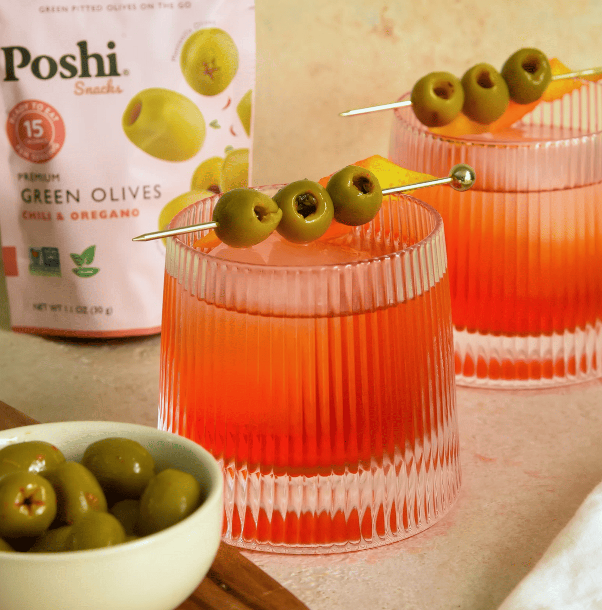 Green Olives Chili & Oregano