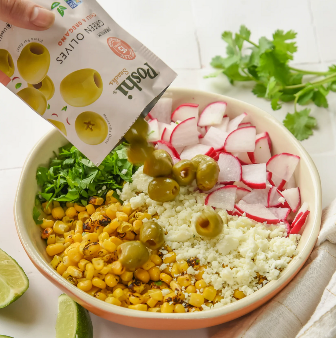Green Olives Chili & Oregano