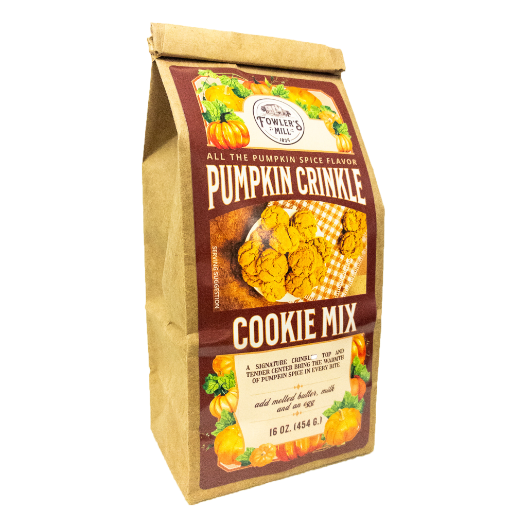 Pumpkin Crinkle Cookie Mix front