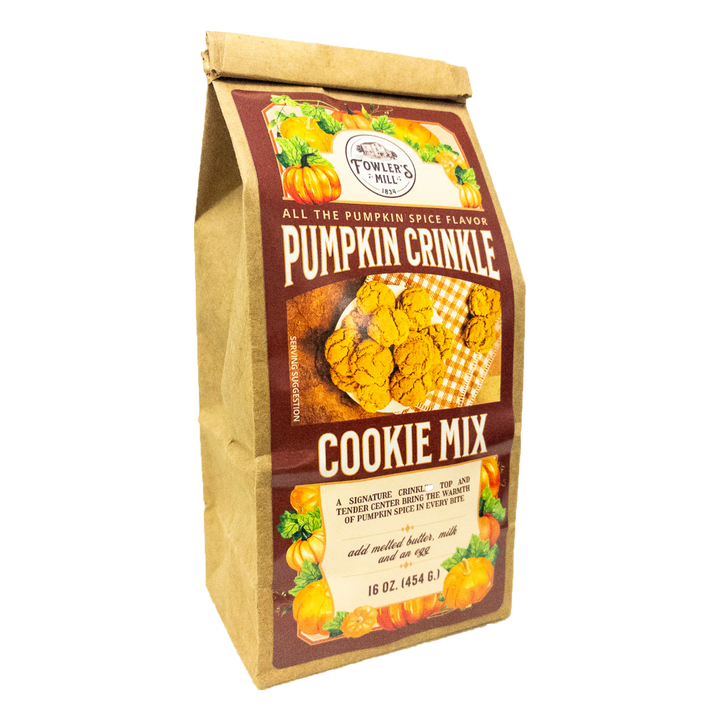 Pumpkin Crinkle Cookie Mix front