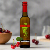 Thumbnail for Cherry Balsamic Vinegar bottle in kitchen on counter with cherries