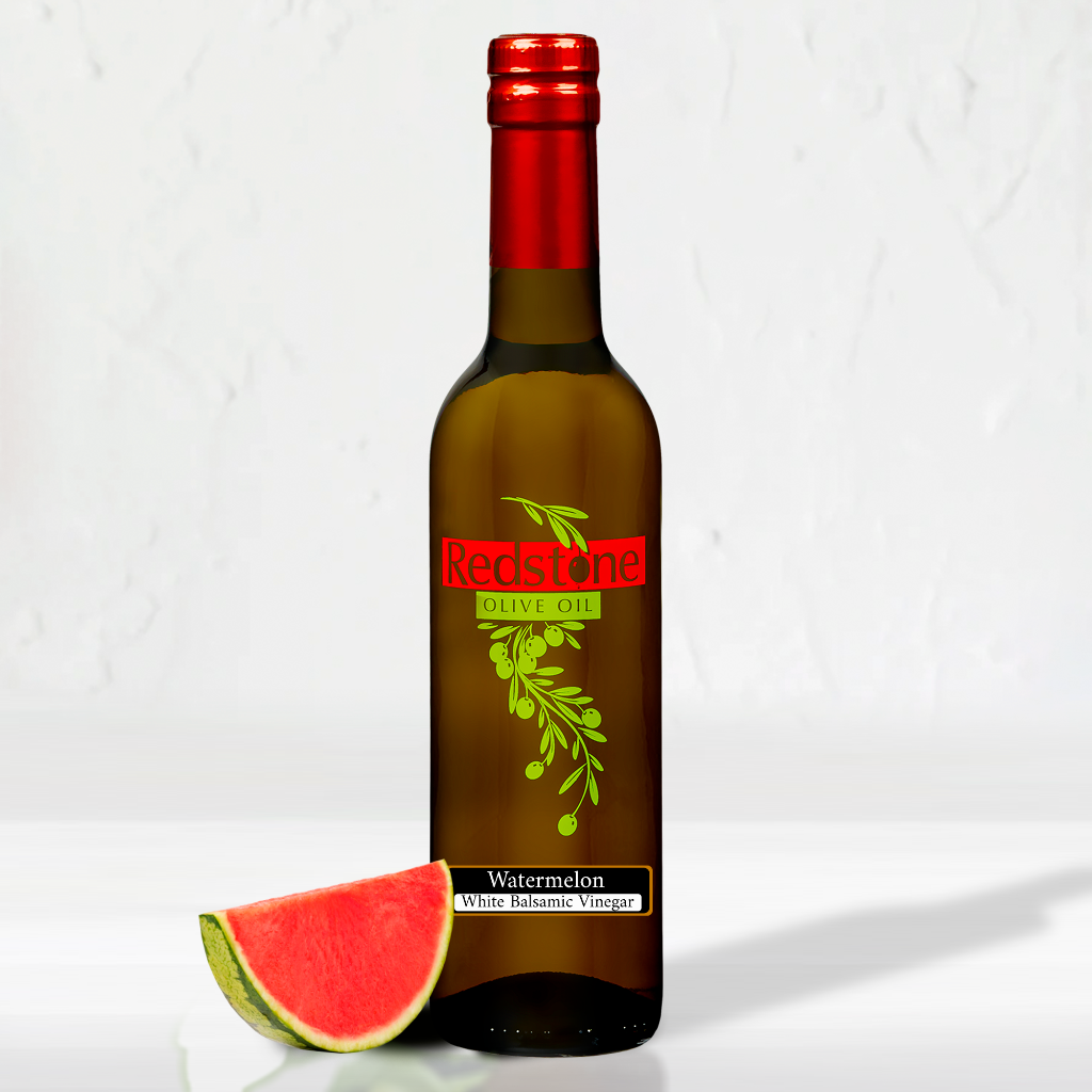 Rose Watermelon balsamic vinegar bottle