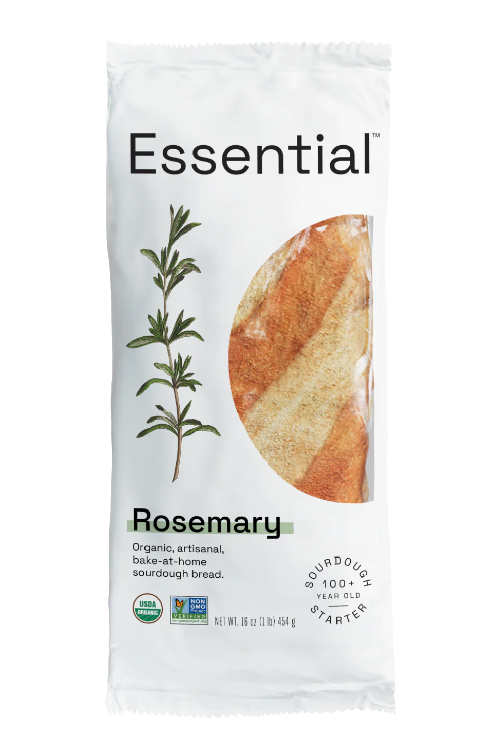 Loaf of Rosemary Bread in package