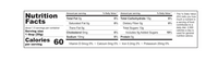 Thumbnail for Sour Cherry Spread Nutrition chart