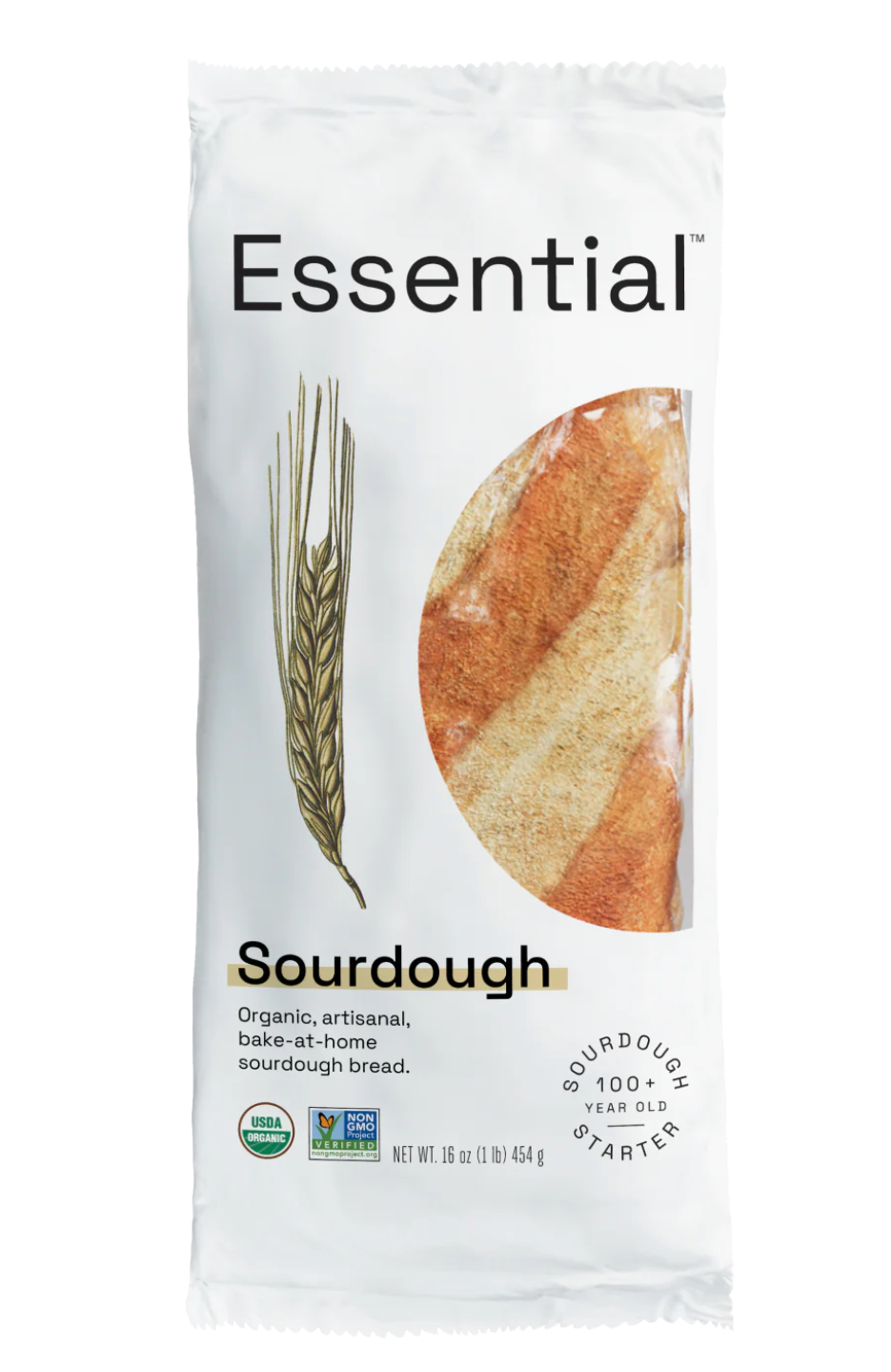 Organic Sourdough Bread in package