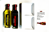 Thumbnail for Tuscan Herb Olive Oil & Traditional Balsamic Vinegar with dipping dish and Vinaigrette Instructions