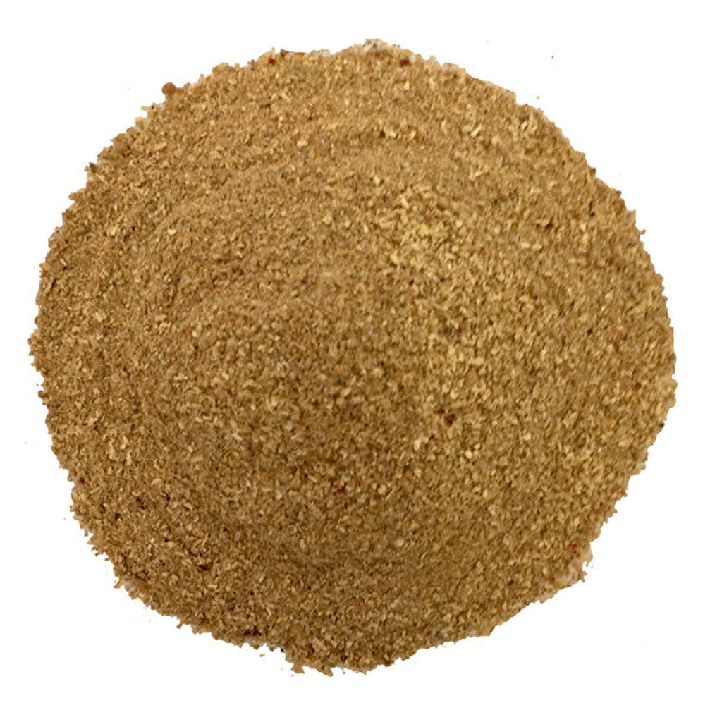 Umami Tsunami spice mix on a white surface