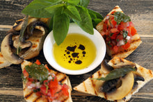 Load image into Gallery viewer, Bruchetta with Balsamic Vinegar and Olive Oil