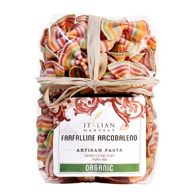 Rainbow Bowtie Pasta