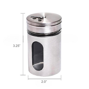 Stainless Steel Spice Shaker Jar
